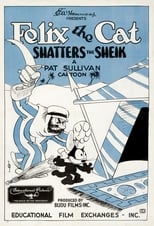 Poster for Felix the Cat Shatters the Sheik