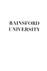 Poster for Rainsford University 