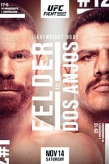 Poster for UFC Fight Night 182: Felder vs. Dos Anjos