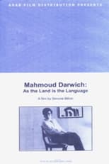 Poster for Mahmoud Darwich: As the Land Is the Language