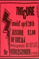 The Cure - Boston Underground poster