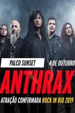 Poster for Anthrax - Rock in Rio 2019