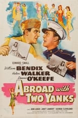 Poster for Abroad with Two Yanks 