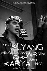 Seorang Seniman yang Mengeluarkan Air Seni Kepada Karya Seni-nya poster