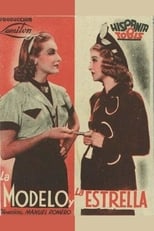 Poster for La modelo y la estrella 