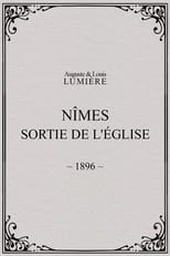 Poster for Nîmes, sortie de l'église