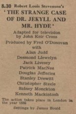 The Strange Case of Dr. Jekyll and Mr. Hyde