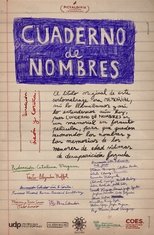 Poster for Cuaderno de Nombres 