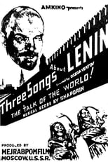 Poster for Three Songs About Lenin 