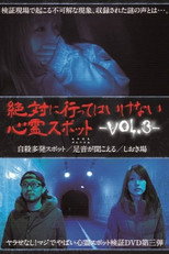 Absolutely Forbidden Haunted Spots Vol.3 poster