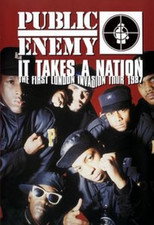 Public Enemy: It Takes a Nation - The First London Invasion Tour 1987 poster