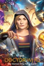 Cartel de Doctor Who: La mujer que cayó a la Tierra