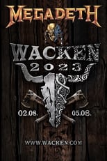 Poster for Megadeth - Live at Wacken Open Air 2023