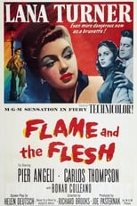 Poster for Flame and the Flesh 