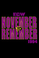 Poster for ECW November to Remember 1994 