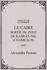 Poster for Le Caire, sortie du pont de Kasr-el-Nil (chameaux)