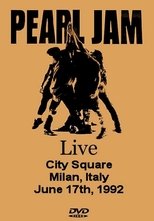 Poster for Pearl Jam:  Live In Milan '92