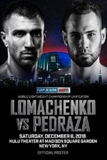 Vasyl Lomachenko vs. Jose Pedraza main poster