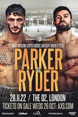 Poster di Zach Parker vs John Ryder