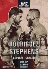 Poster for UFC Fight Night 159: Rodriguez vs. Stephens