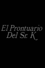 Poster for El prontuario del señor K