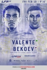 Poster for LFA 152: Valente vs. Bekoev 