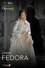 Poster for The Metropolitan Opera: Fedora