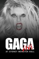 Poster for Lady Gaga Live at Sydney Monster Hall