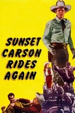 Poster for Sunset Carson Rides Again