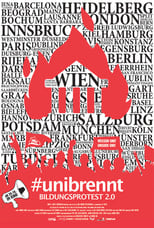 Poster for #unibrennt 