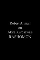 Poster for Robert Altman on 'Rashomon' 