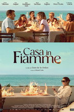 Casa in fiamme