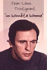 Poster for Jean-Louis Trintignant, "an honest man"