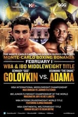 Poster for Gennady Golovkin vs. Osumanu Adama 