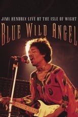 Poster for Jimi Hendrix: Live At The Isle Of Wight - Blue Wild Angel
