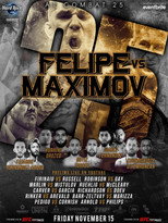 Urijah Faber A1 Combat 25: Felipe vs. Maximov poster