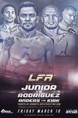 Poster for Legacy Fighting Alliance 6: Junior vs. Rodriguez