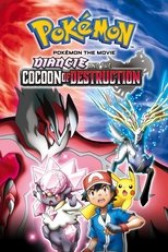 Poster for Pokémon the Movie: Diancie and the Cocoon of Destruction 