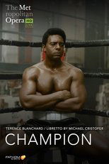 Poster for The Metropolitan Opera: Champion