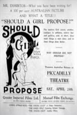 Poster for Should a Girl Propose? 