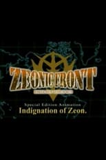 Poster for Mobile Suit Gundam: Zeonic Front - Indignation of Zeon. 