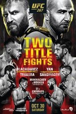 Poster for UFC 267: Blachowicz vs. Teixeira