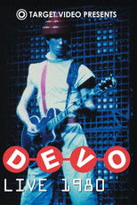DEVO | Live 1980 poster