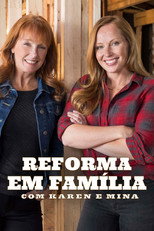 Pôster de Temporada 2 — Reforma em Família com Karen e Mina