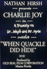 When Dr. Quackell Did Hide