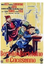 Poster for Bertoldo, Bertoldino and Cacasenno 