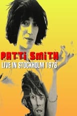 Poster for Patti Smith Live in Stockholm 1976 