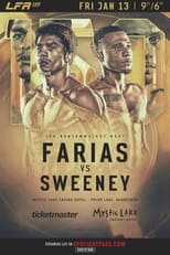 Poster for LFA 150: Farias vs. Sweeney 