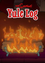 The Simpsons Yule Log poster