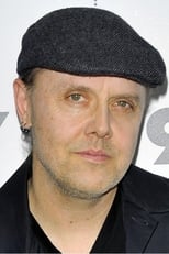 Foto retrato de Lars Ulrich